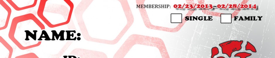 Membership card-back